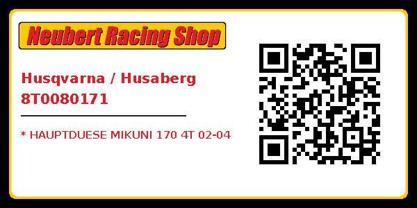 Husqvarna / Husaberg 8T0080171