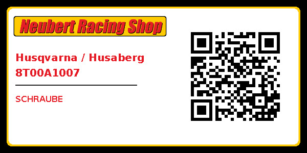Husqvarna / Husaberg 8T00A1007