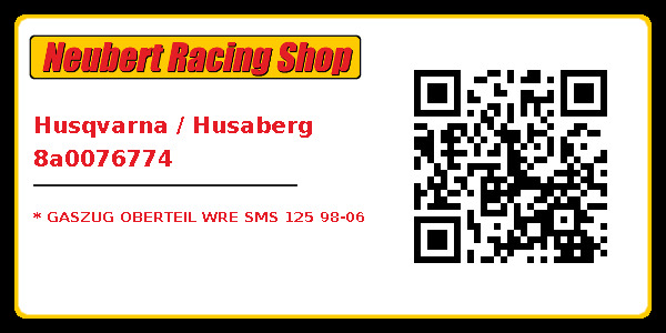Husqvarna / Husaberg 8a0076774