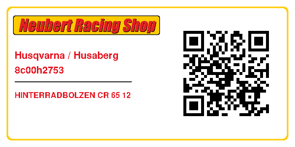 Husqvarna / Husaberg 8c00h2753