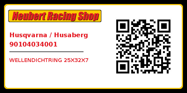 Husqvarna / Husaberg 90104034001