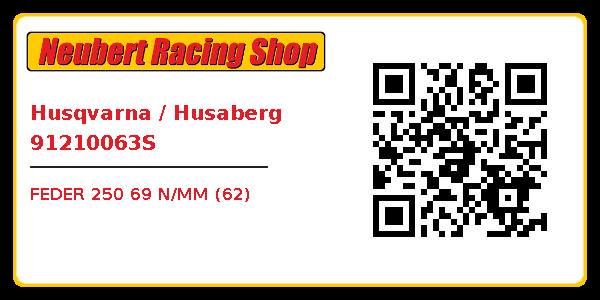Husqvarna / Husaberg 91210063S