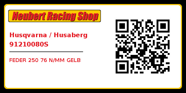 Husqvarna / Husaberg 91210080S
