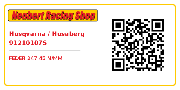 Husqvarna / Husaberg 91210107S