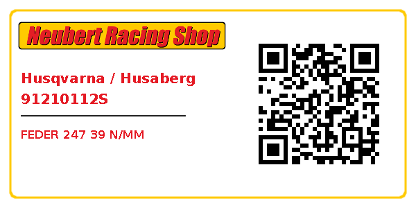 Husqvarna / Husaberg 91210112S