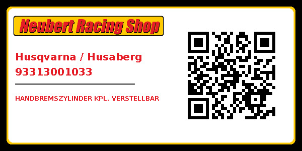 Husqvarna / Husaberg 93313001033
