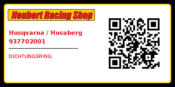 Husqvarna / Husaberg 937702001
