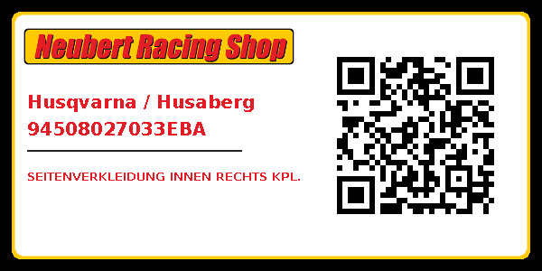 Husqvarna / Husaberg 94508027033EBA