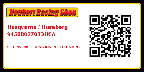 Husqvarna / Husaberg 94508027033HCA
