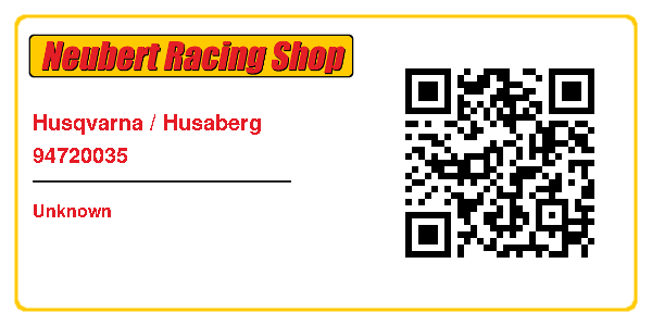 Husqvarna / Husaberg 94720035