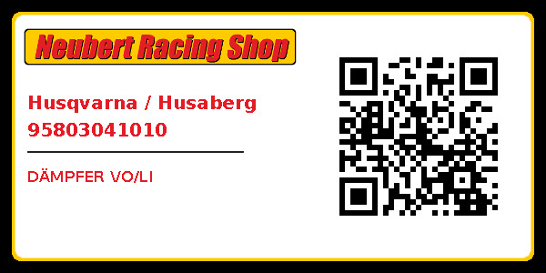 Husqvarna / Husaberg 95803041010