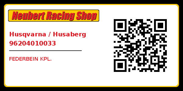 Husqvarna / Husaberg 96204010033