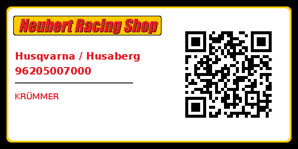 Husqvarna / Husaberg 96205007000