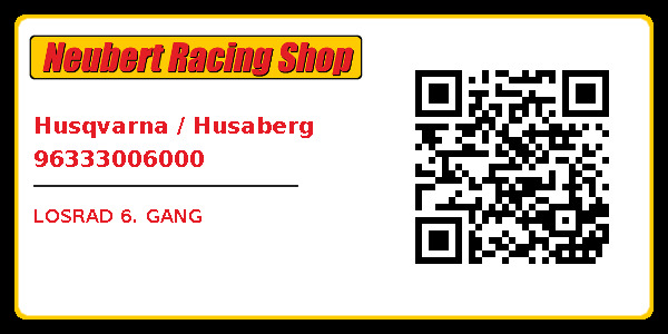 Husqvarna / Husaberg 96333006000