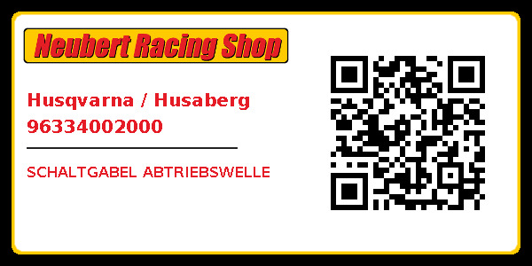 Husqvarna / Husaberg 96334002000