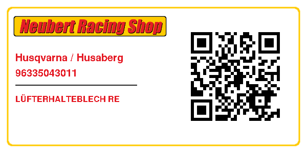 Husqvarna / Husaberg 96335043011