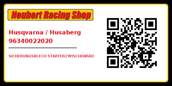 Husqvarna / Husaberg 96340022020