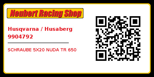 Husqvarna / Husaberg 9904792