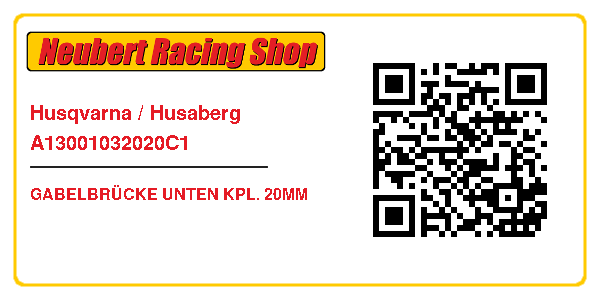 Husqvarna / Husaberg A13001032020C1