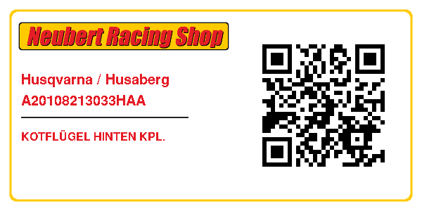 Husqvarna / Husaberg A20108213033HAA