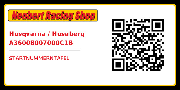 Husqvarna / Husaberg A36008007000C1B