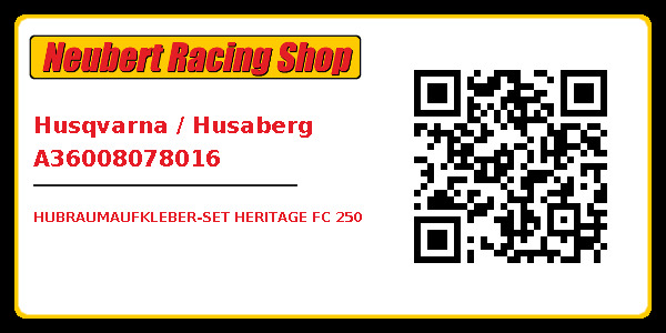 Husqvarna / Husaberg A36008078016