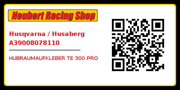 Husqvarna / Husaberg A39008078110