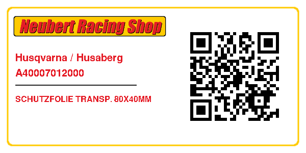 Husqvarna / Husaberg A40007012000