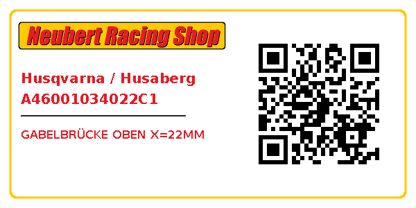 Husqvarna / Husaberg A46001034022C1