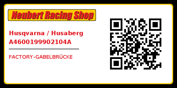 Husqvarna / Husaberg A4600199902104A