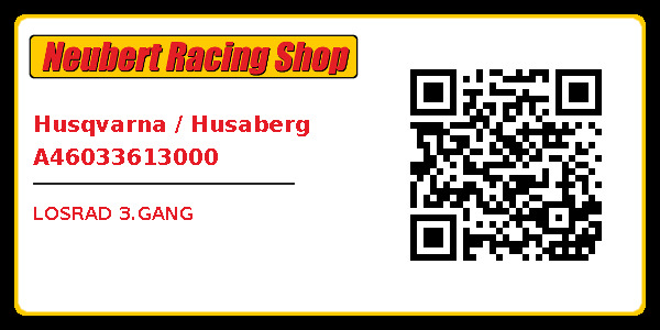 Husqvarna / Husaberg A46033613000