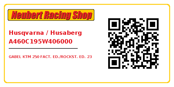 Husqvarna / Husaberg A460C195W406000