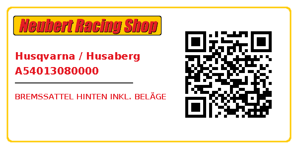 Husqvarna / Husaberg A54013080000
