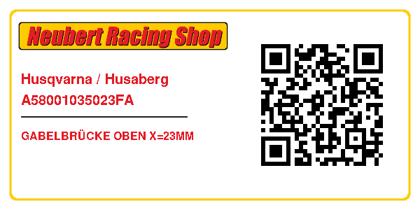 Husqvarna / Husaberg A58001035023FA