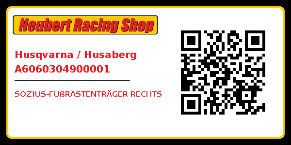 Husqvarna / Husaberg A6060304900001