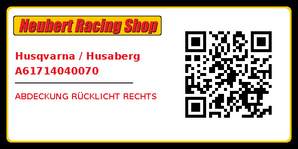 Husqvarna / Husaberg A61714040070
