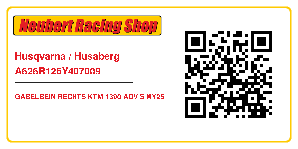 Husqvarna / Husaberg A626R126Y407009