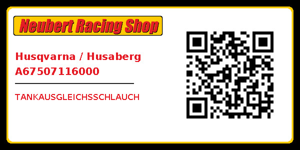 Husqvarna / Husaberg A67507116000