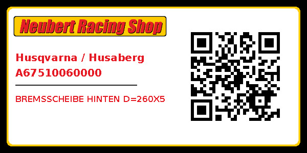 Husqvarna / Husaberg A67510060000