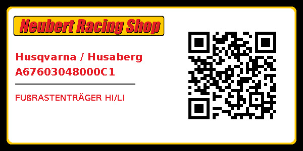 Husqvarna / Husaberg A67603048000C1