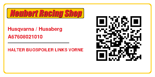 Husqvarna / Husaberg A67608021010