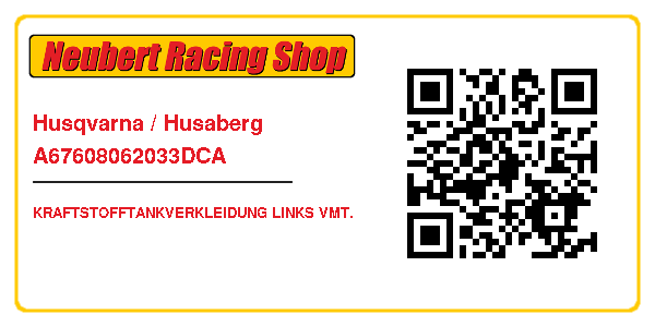 Husqvarna / Husaberg A67608062033DCA