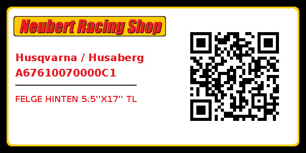 Husqvarna / Husaberg A67610070000C1