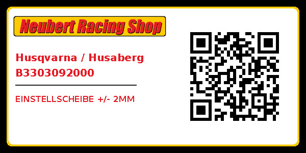 Husqvarna / Husaberg B3303092000