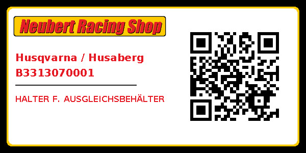 Husqvarna / Husaberg B3313070001
