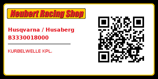 Husqvarna / Husaberg B3330018000