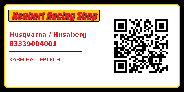 Husqvarna / Husaberg B3339004001