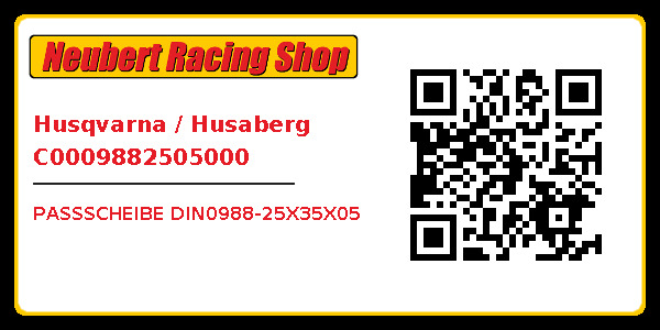 Husqvarna / Husaberg C0009882505000