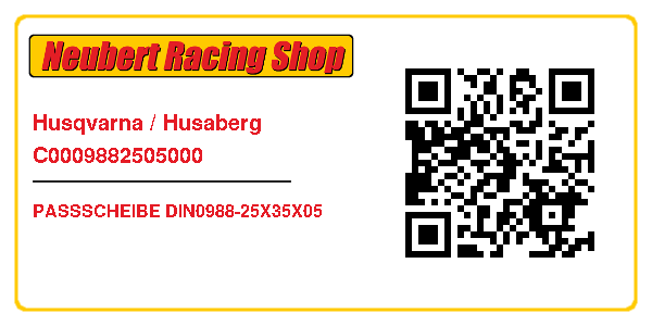 Husqvarna / Husaberg C0009882505000