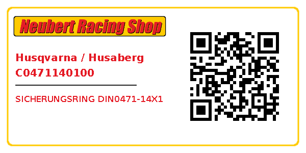 Husqvarna / Husaberg C0471140100